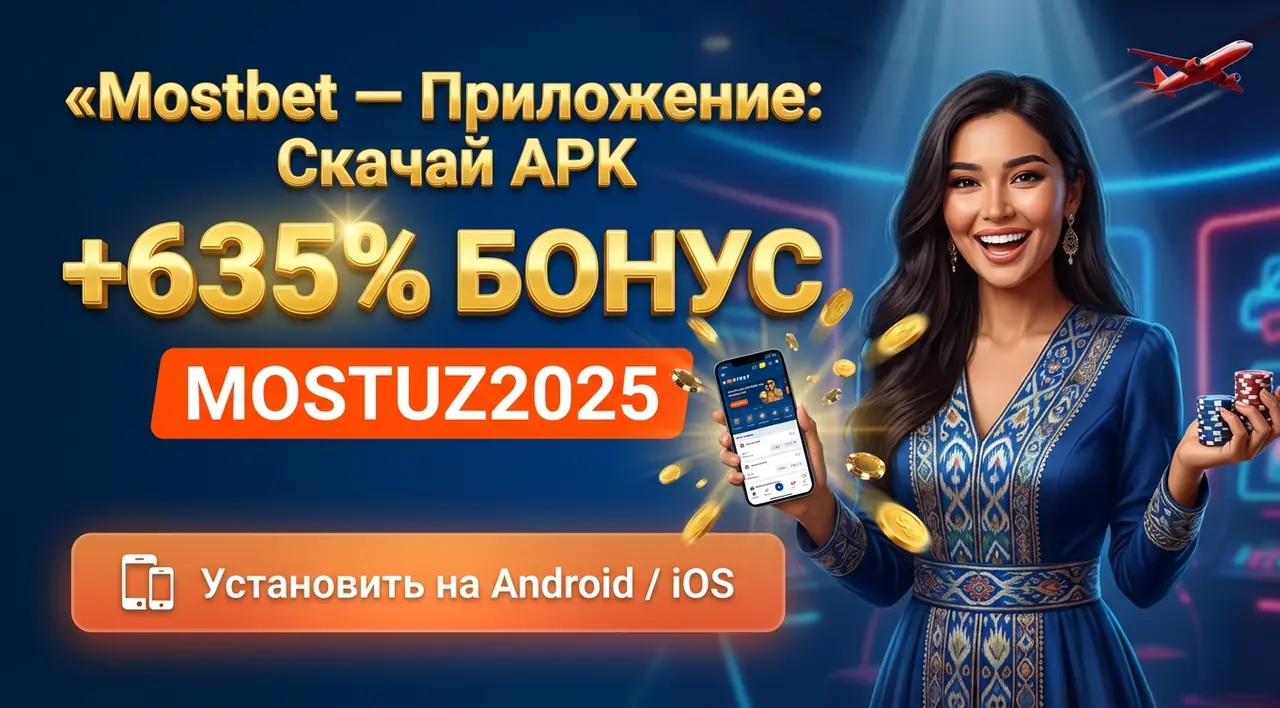 Mostbet приложение — скачать APK на Android и iOS